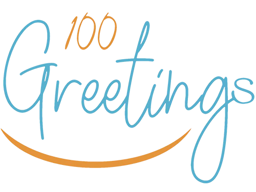 100 Greetings logo
